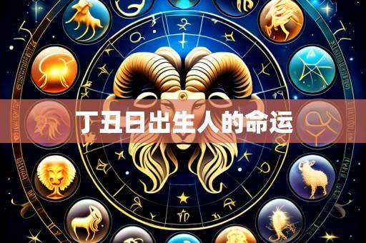 丁丑日出生人的命运