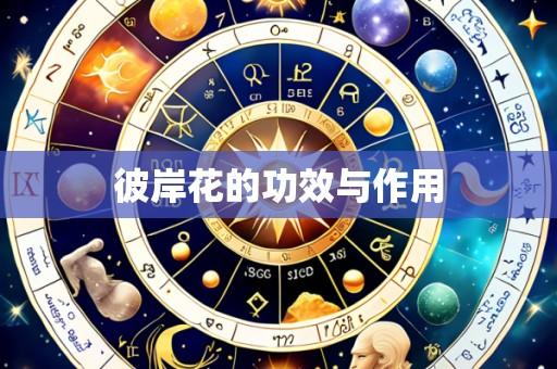 彼岸花的功效与作用