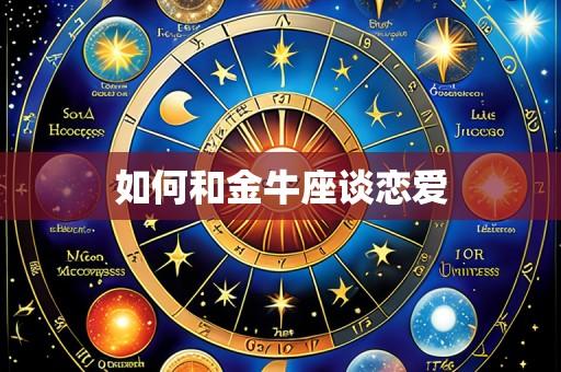 如何和金牛座谈恋爱