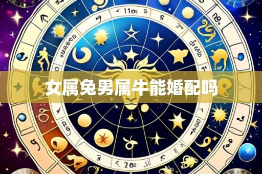 女属兔男属牛能婚配吗