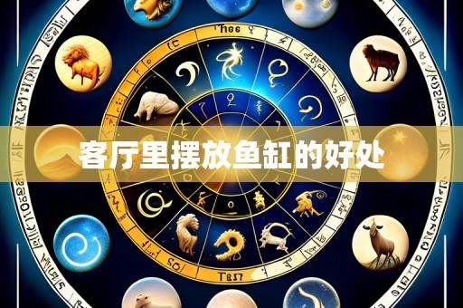 客厅里摆放鱼缸的好处