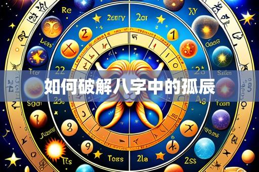 如何破解八字中的孤辰