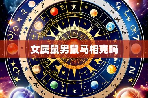 女属鼠男鼠马相克吗