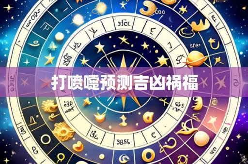 打喷嚏预测吉凶祸福