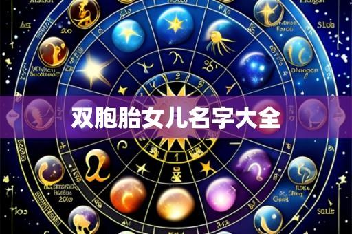 双胞胎女儿名字大全