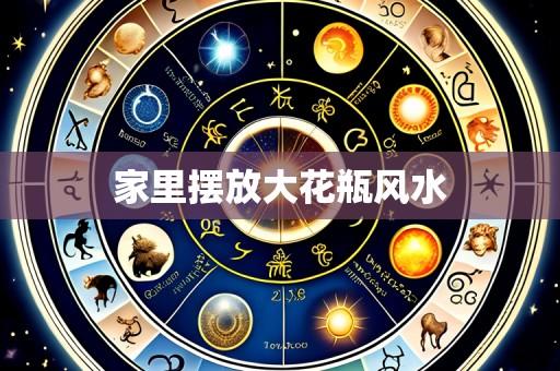 家里摆放大花瓶风水