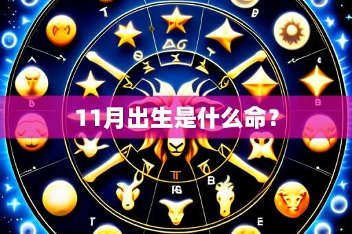 11月出生是什么命？