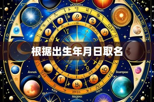 根据出生年月日取名