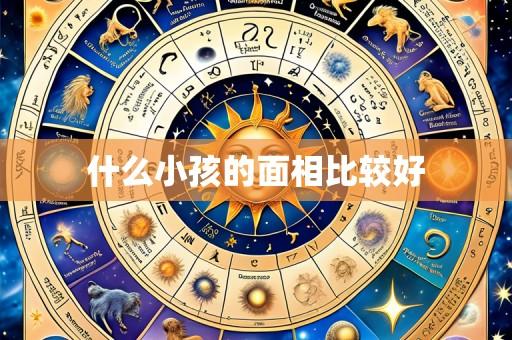 什么小孩的面相比较好