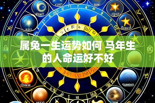 属兔一生运势如何 马年生的人命运好不好