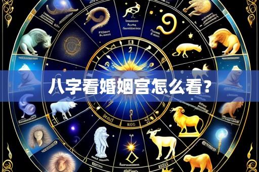 八字看婚姻宫怎么看?