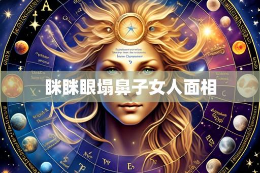 眯眯眼塌鼻子女人面相