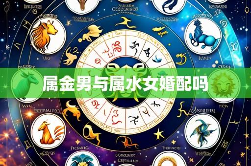 属金男与属水女婚配吗