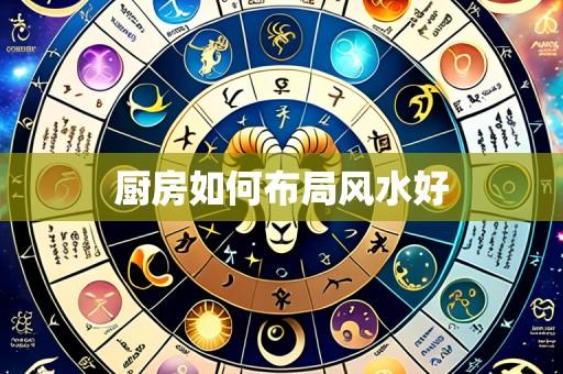 厨房如何布局风水好