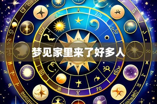 梦见家里来了好多人