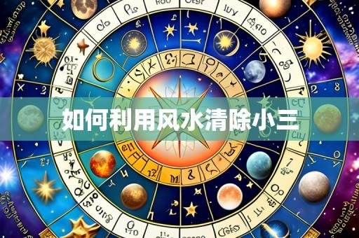 如何利用风水清除小三