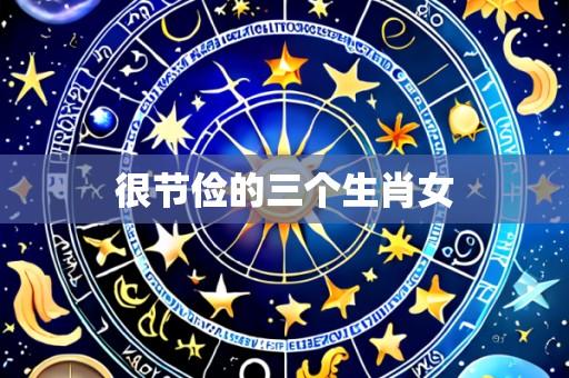 很节俭的三个生肖女