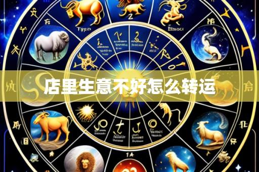 店里生意不好怎么转运