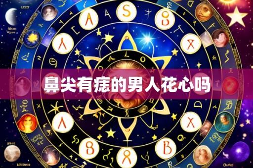 鼻尖有痣的男人花心吗