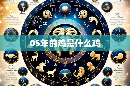 05年的鸡是什么鸡