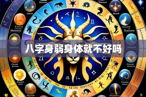 八字身弱身体就不好吗