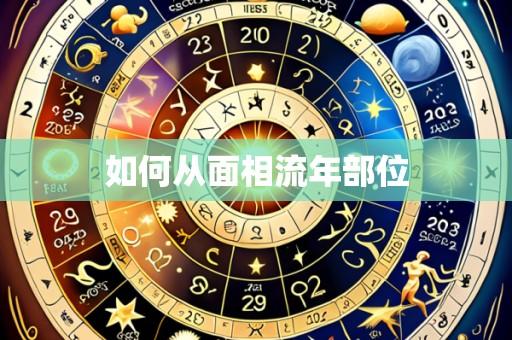 如何从面相流年部位