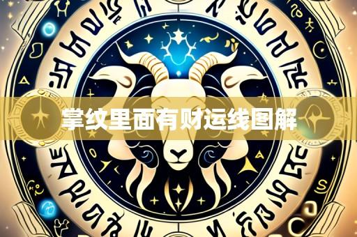 掌纹里面有财运线图解