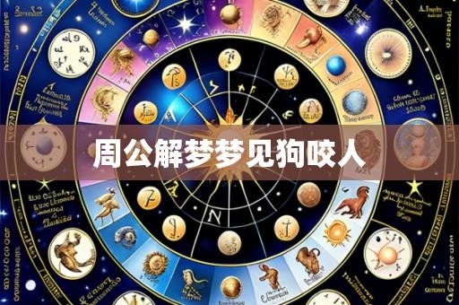 周公解梦梦见狗咬人