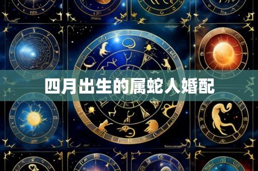 四月出生的属蛇人婚配