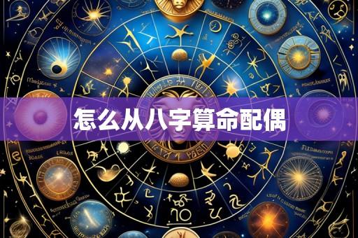 怎么从八字算命配偶