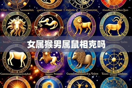 女属猴男属鼠相克吗