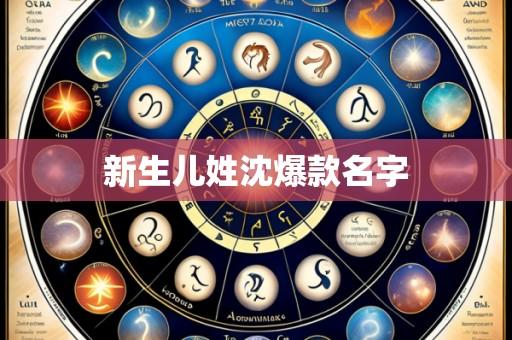 新生儿姓沈爆款名字