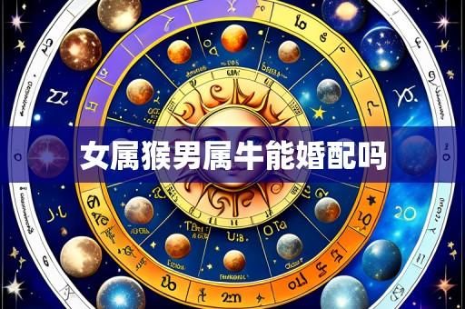 女属猴男属牛能婚配吗