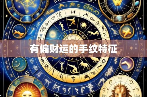 有偏财运的手纹特征
