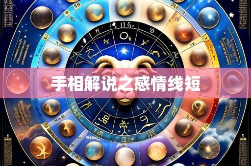 手相解说之感情线短