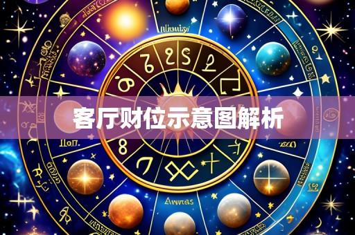 客厅财位示意图解析