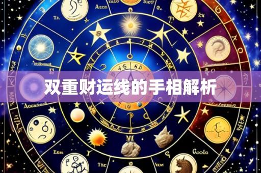 双重财运线的手相解析