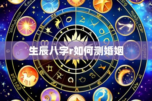 生辰八字r如何测婚姻