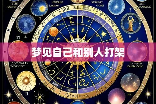 梦见自己和别人打架