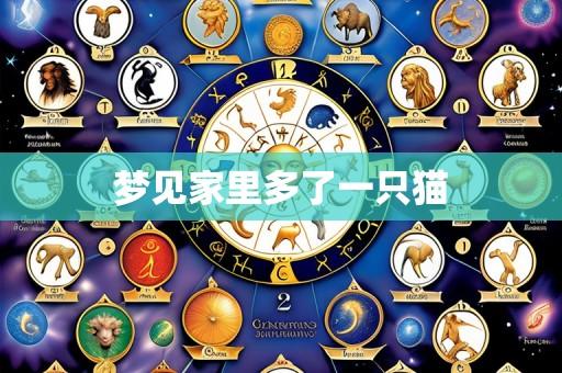 梦见家里多了一只猫