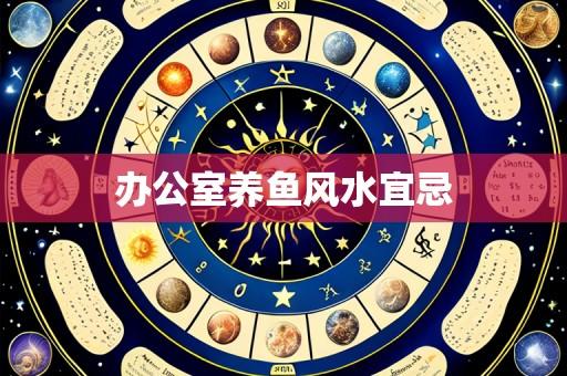 办公室养鱼风水宜忌