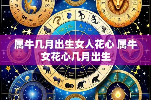 属牛几月出生女人花心 属牛女花心几月出生