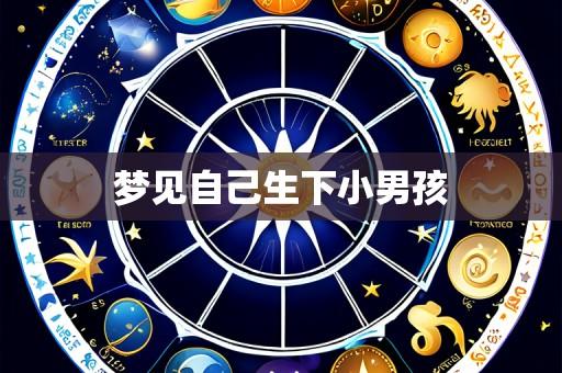 梦见自己生下小男孩
