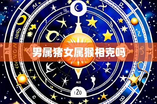 男属猪女属猴相克吗