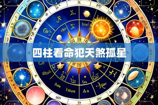 四柱看命犯天煞孤星