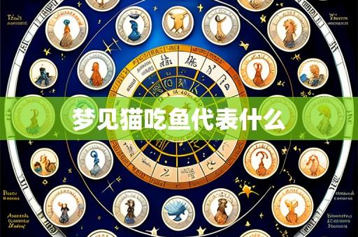 梦见猫吃鱼代表什么