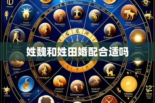 姓魏和姓田婚配合适吗