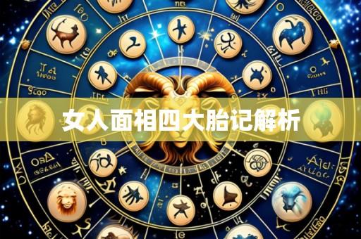 女人面相四大胎记解析