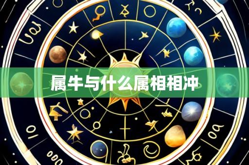 属牛与什么属相相冲