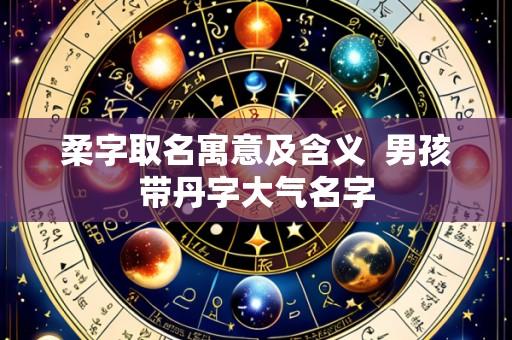 柔字取名寓意及含义 男孩带丹字大气名字